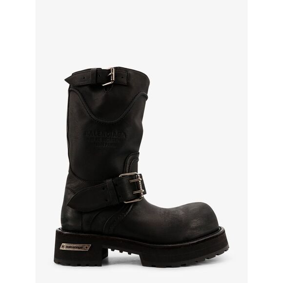 Balenciaga Men Venom Leather Boots - Picture 1 of 4